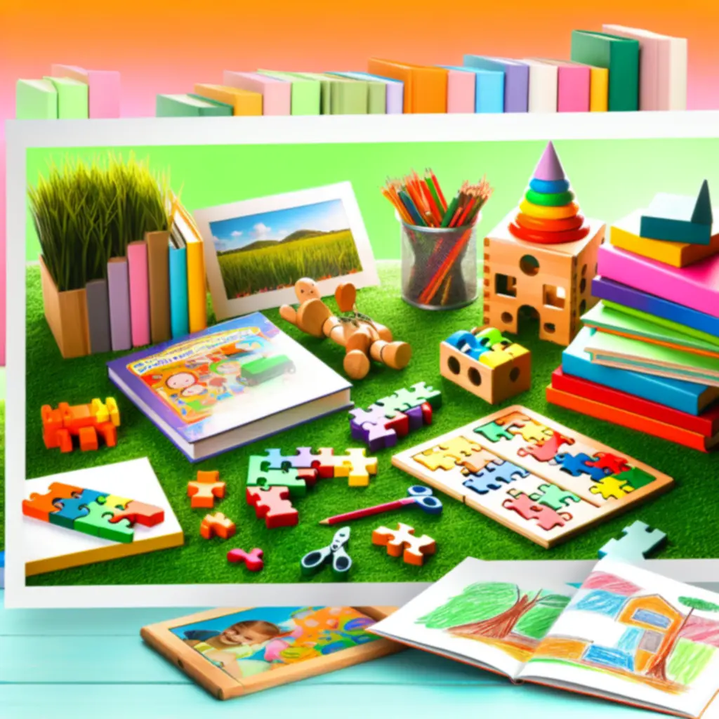 Książki, gry i zabawki edukacyjne dla dzieci
